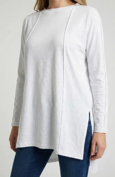 Apny Long Beach Tunic In Multi