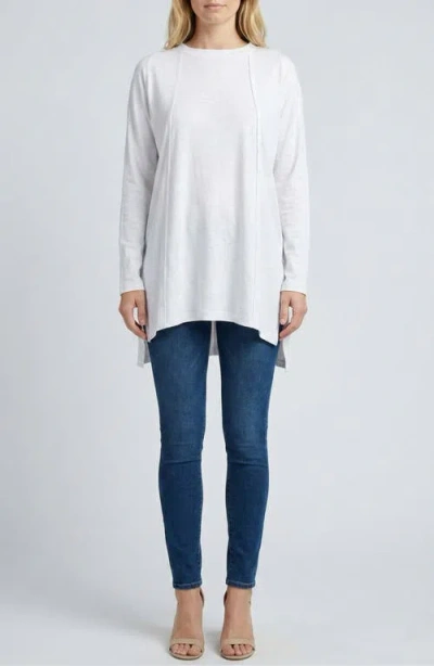 Apny Long Beach Tunic In Multi