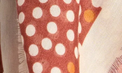 Bcbgeneration Polka Dot Scarf In Brown