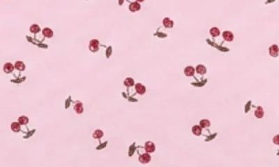 Luce Cherry Satin Pillowcase In Multi