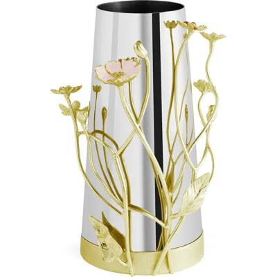Michael Aram Wildflowers Medium Vase In Silver