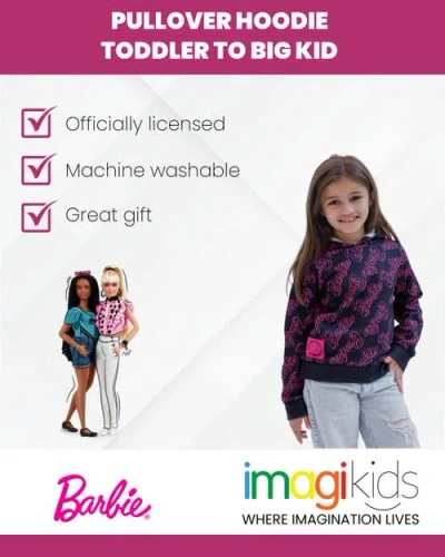 Barbie Pullover Hoodie In Purple
