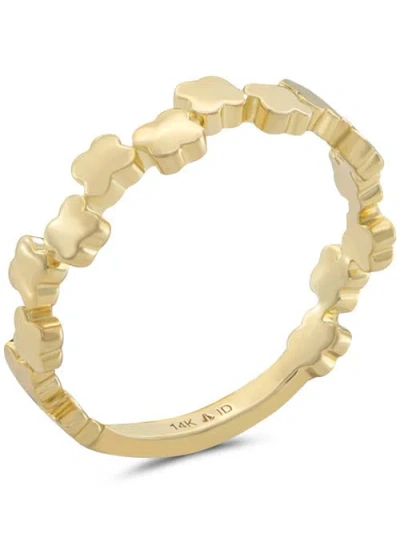 Devata Clover Ring In Gold