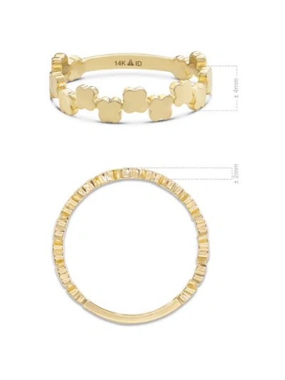 Devata Clover Ring In Gold