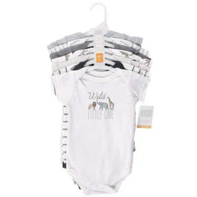 Hudson Baby Cotton Bodysuits 7-pack In Multi
