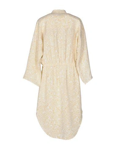 Shop Maiyet Knee-length Dress In Ivory