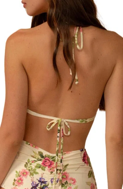 Montce Emma Triangle Bikini Top In Multi