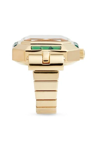 Pascal Sofia Prism Cocktail Ring Watch, 21mm In Multi