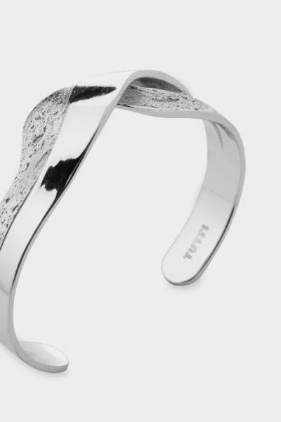 Tutti Wave Bangle In Brown