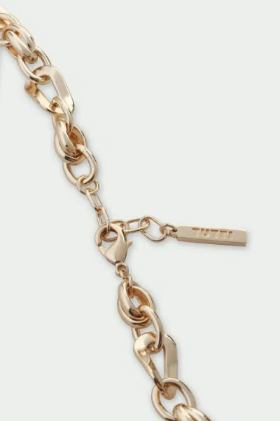 Tutti Wave Chain Necklace In Brown
