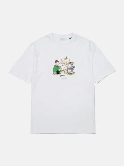 Edmmond Studios Avant Garde Printed T-shirt In White