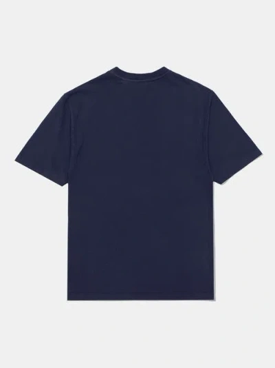 Edmmond Studios Duck Patch T-shirt In Blue