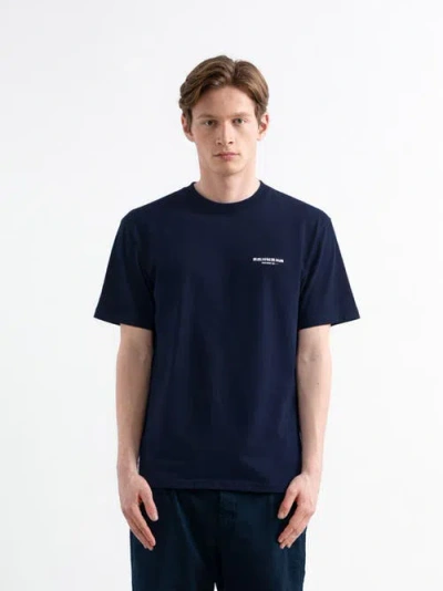 Edmmond Studios Melomaniac Printed T-shirt In Blue