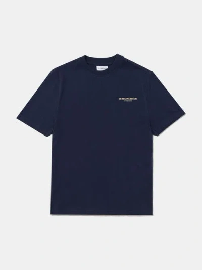 Edmmond Studios Melomaniac Printed T-shirt In Blue