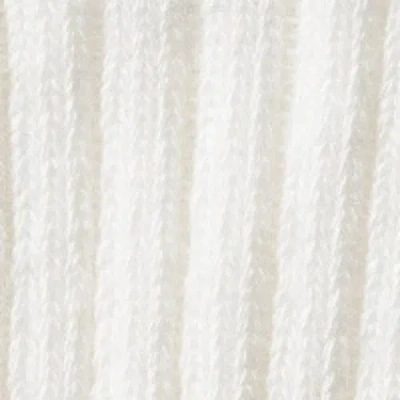 Edmmond Studios Duck Logo Ribbed Crew Socks In White
