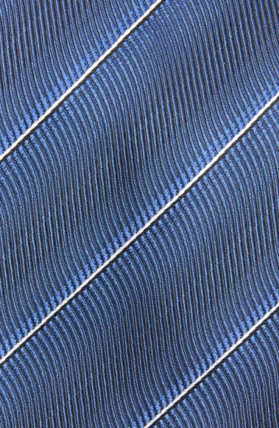 Tom Ford Diagonal-stripe Tie In Orange