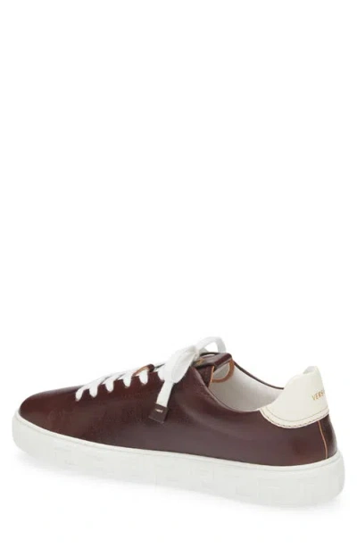 Versace Colour Block Trainer In White