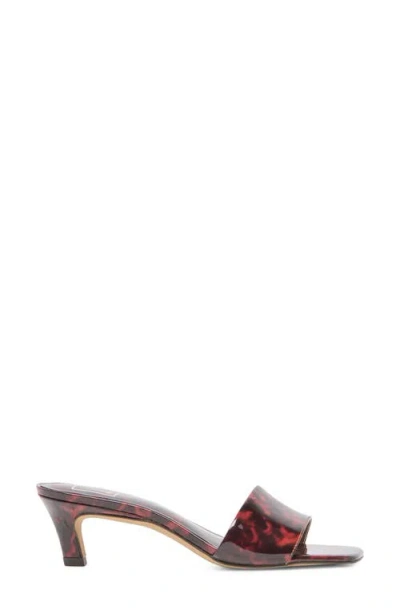 Dolce Vita Rexa Kitten Heel Slide Sandal In Multi