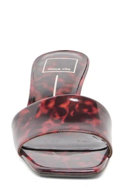 Dolce Vita Rexa Kitten Heel Slide Sandal In Multi
