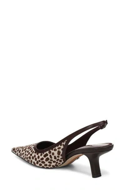 Sam Edelman Bianka Slingback Mesh Pointed Toe Pump In Multi