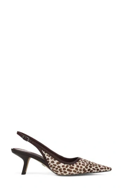 Sam Edelman Bianka Slingback Mesh Pointed Toe Pump In Multi