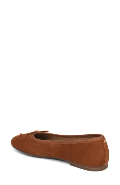 Sam Edelman Alie Ballet Flat In Brown