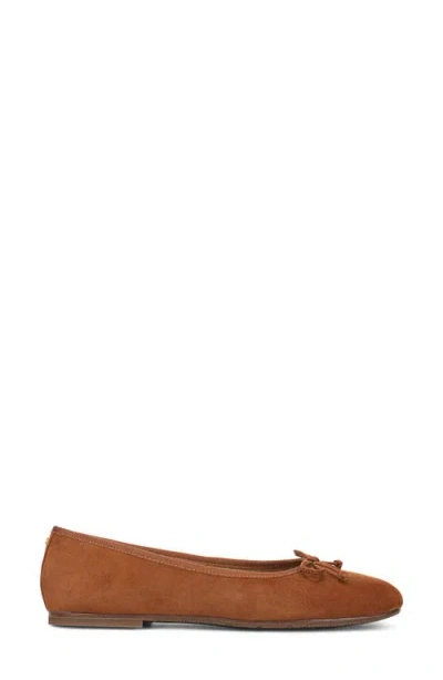 Sam Edelman Alie Ballet Flat In Brown