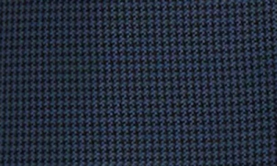 Kasper Houndstooth Microcheck Jacket In Blue