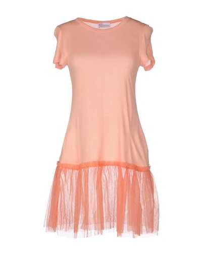 Red Valentino T-shirt In Salmon Pink