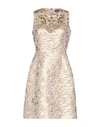 DOLCE & GABBANA DOLCE & GABBANA WOMAN MINI DRESS BEIGE SIZE 0 ACRYLIC, ACETATE, LUREX,34700784OC 6