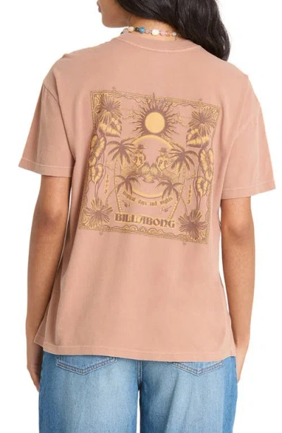 Billabong Hello Sundown Graphic T-shirt In Multi