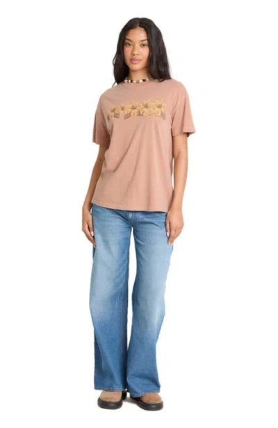 Billabong Hello Sundown Graphic T-shirt In Multi