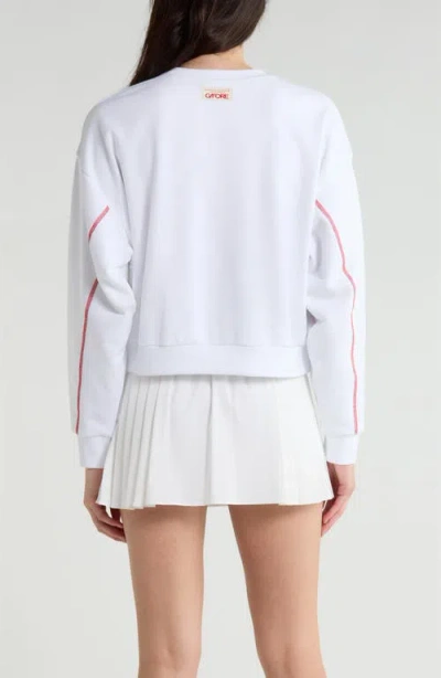 G/fore Classic Sweatshirt In White