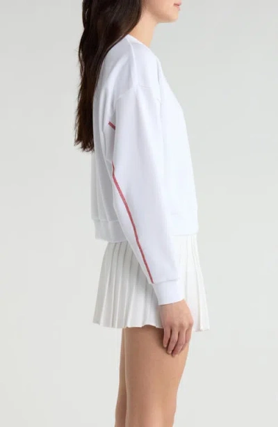 G/fore Classic Sweatshirt In White