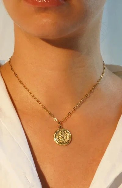 Kozakh Saint Christopher Charm In Pattern