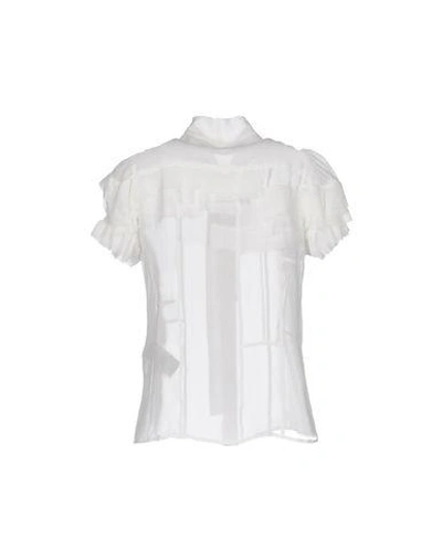 Shop Haider Ackermann Shirts & Blouses With Bow In White