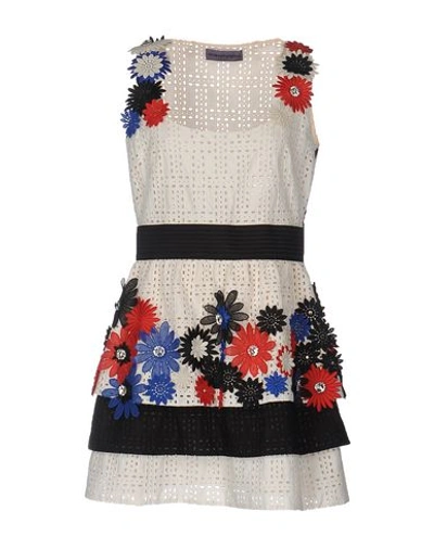 Emanuel Ungaro Short Dresses In Ivory