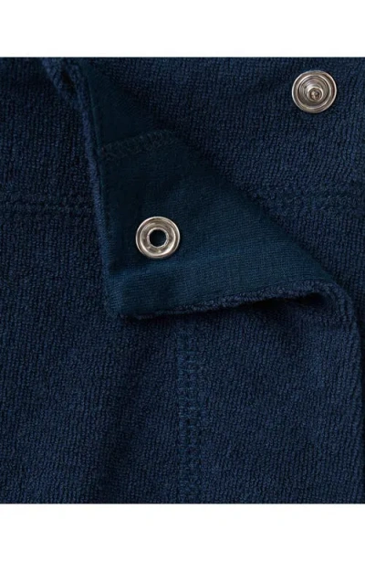 Mango Terry Miniskirt In Blue