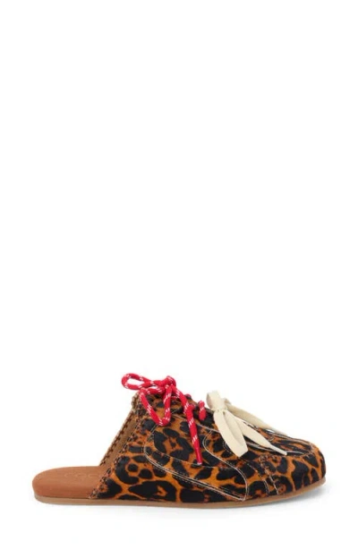 Coconuts By Matisse Devyl Lace-up Mule In Brown