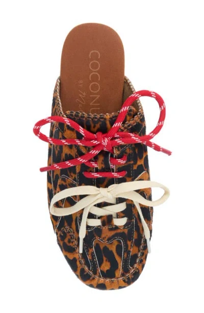 Coconuts By Matisse Devyl Lace-up Mule In Brown