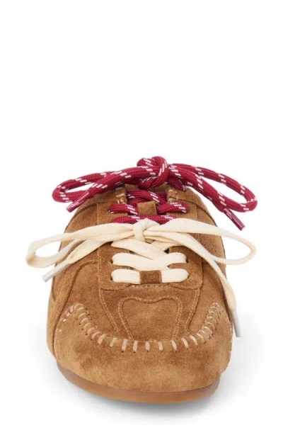 Coconuts By Matisse Devyl Lace-up Mule In Brown