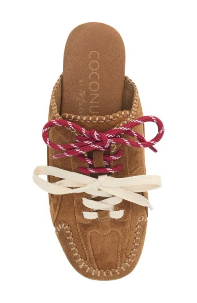 Coconuts By Matisse Devyl Lace-up Mule In Brown