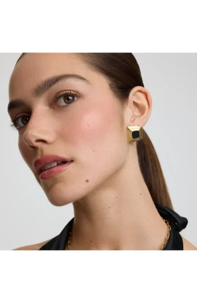 D.louise Tapered Statement Stud Earrings In Multi
