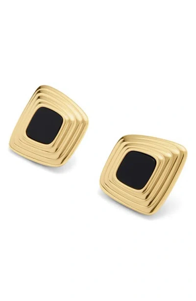 D.louise Tapered Statement Stud Earrings In Multi