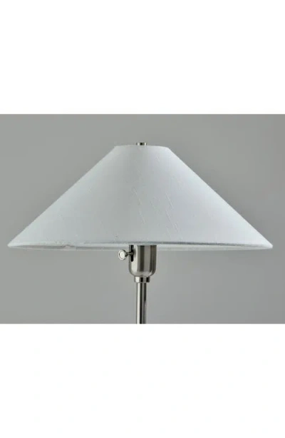 Adesso Lighting Esme Table Lamp In Silver