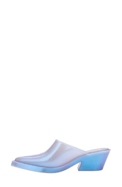Melissa Texas Mule In Blue