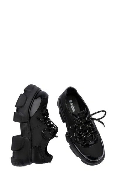 Melissa Camp Platform Sneaker In Black
