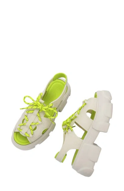 Melissa Camp Platform Sandal In Multi