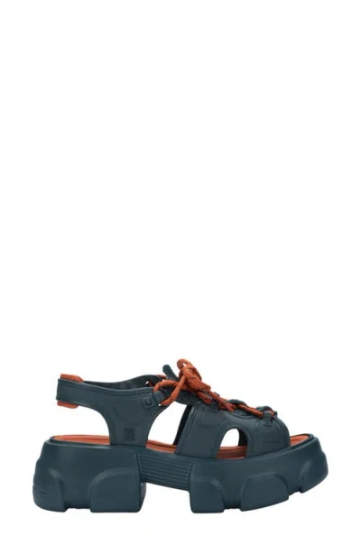 Melissa Camp Platform Sandal In Green