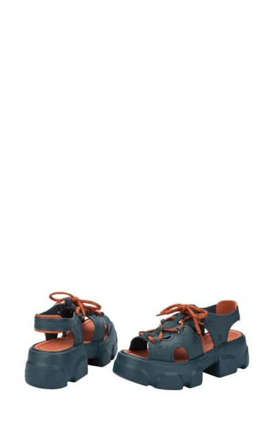 Melissa Camp Platform Sandal In Green